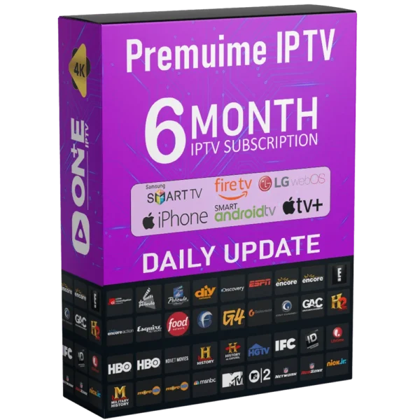 abono IPTV de 6 Meses